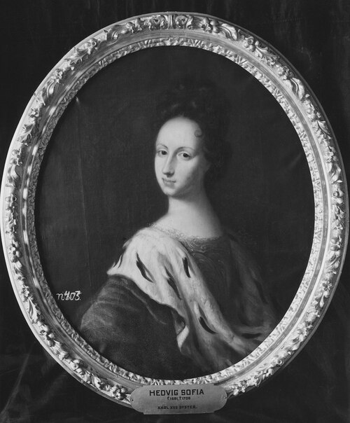 Hedvig Sofia, 1681-1708, prinsessa av Sverige hertiginna av Holstein-Gottorp, 1698, David von Krafft