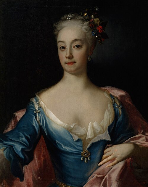 Anna Dorothea Amiga, 1722, David von Krafft