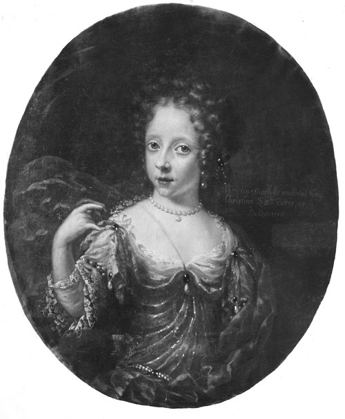 Kristina Charlotta, 1679-1689, prinsessa av Danmark, , David von Krafft