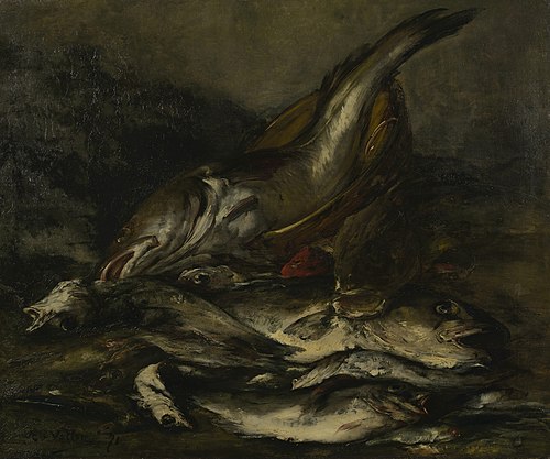 Fish, 1871, Antoine Vollon