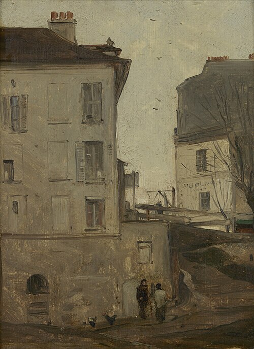 Old quarter, 1864, Antoine Vollon