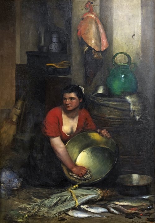 Intérieur de cuisine, , Antoine Vollon