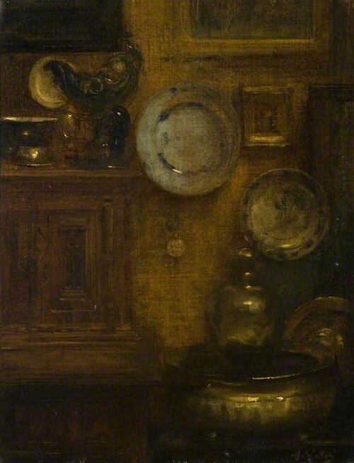 Still Life, 1865, Antoine Vollon