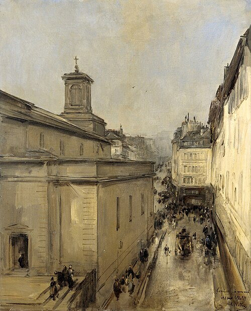 View of Paris, 1880, Antoine Vollon