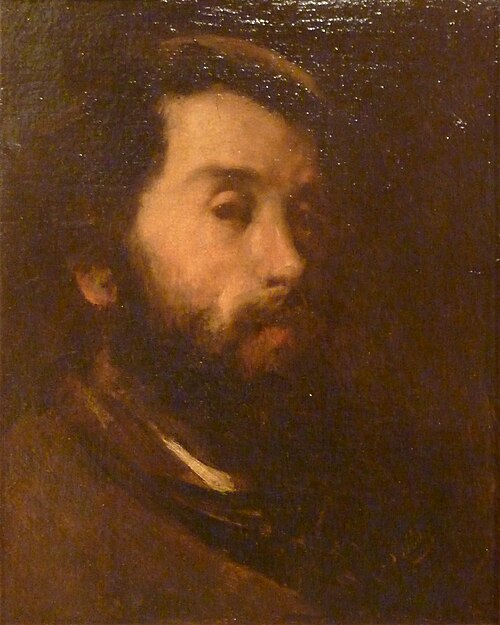 Self-portrait, 1900, Antoine Vollon