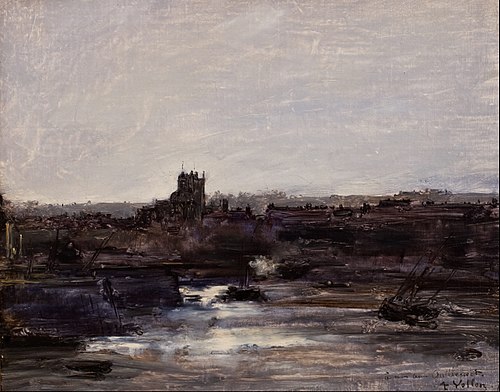 Dieppe, 1873, Antoine Vollon