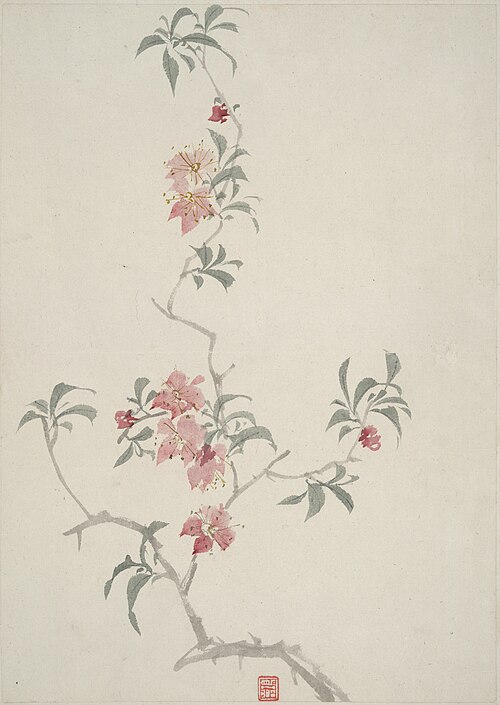 Album of Flower, 1799, Chen Hongshou