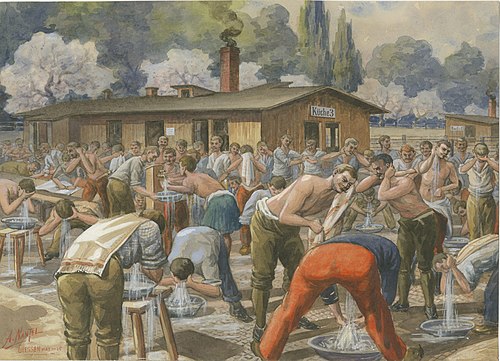 EVERY DAY IN THE WEEK 6AM GIESSEN, 1915, Arthur Nantel