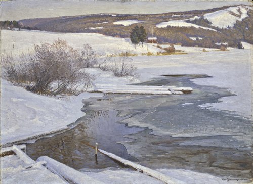 A Cold September Day in Medelpad, 1904, Carl Johansson