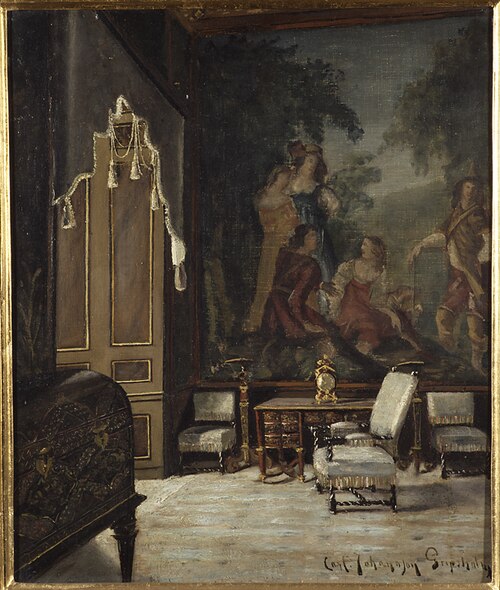 Gripsholm's castle, the king's bedchamber, , Carl Johansson