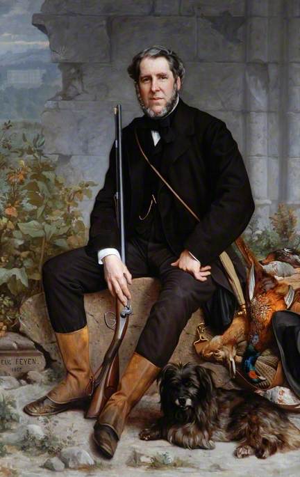 John Bowes, Esq. (1811–1885), 1863, Eugène Feyen