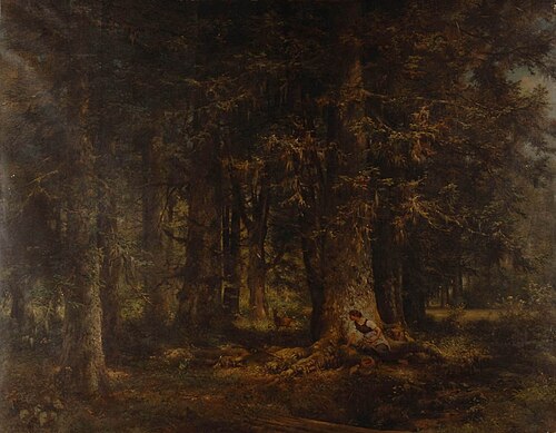 Partie de campagne au Hohwald, 1891, Anton Dieffenbach