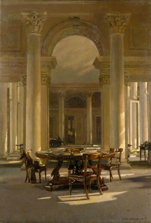 Interior: The Signet Library, Edinburgh, 1917, Patrick William Adam