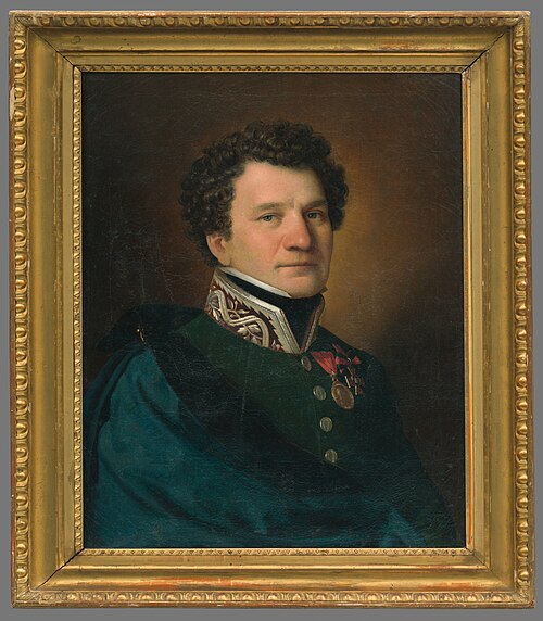 Portrét dôstojníka, 1829, Anton Einsle