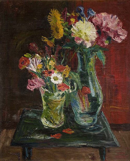 Flower Still-life, 1930, Anton Faistauer