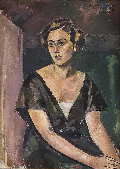 Die Russin, 1924, Anton Faistauer