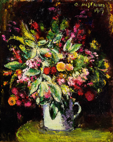 Flower Still-life, 1919, Anton Faistauer