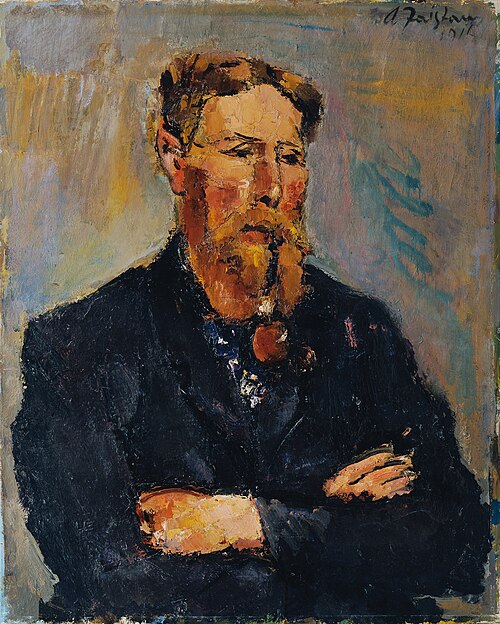 Der Maler Georg Christian Andersen, 1911, Anton Faistauer