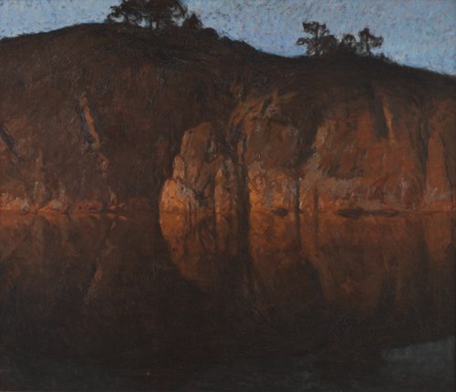 After Sunset. Motif from the Archipelago, 1907, Gottfrid Kallstenius