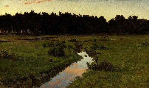 Evening over Marshland, 1900, Gottfrid Kallstenius