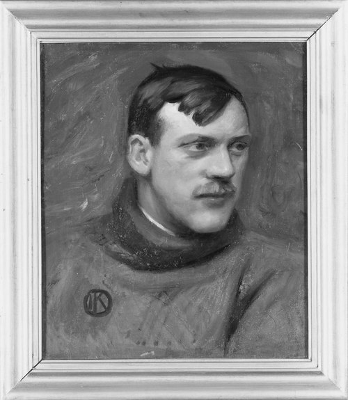 Carl Fagerberg (1878-1948), sculptor, medal engraver, 1906, Ivar Kamke