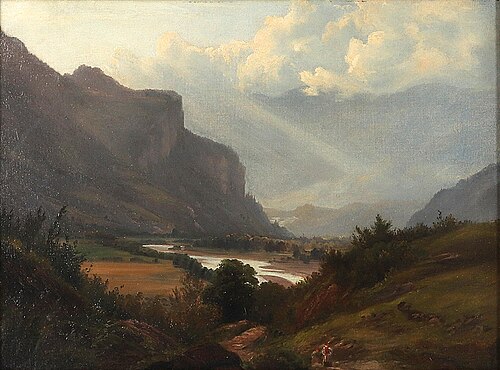 Golling bei Salzburg, 1876, Anton Hansch