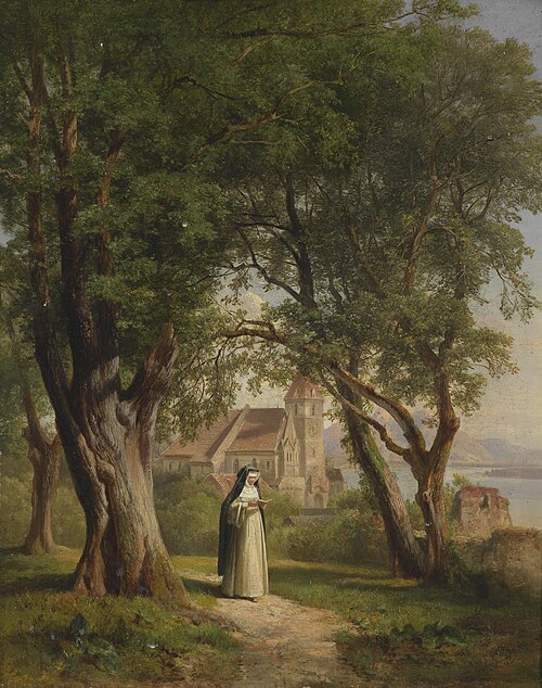 Nun, 1876, Anton Hansch
