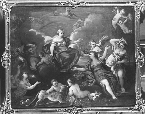 Zeus naht der Europa, 1765, Karl Anton Hickel
