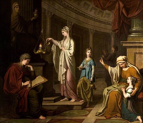 The Vestals Attending the Sacred Fire, 1772, David Allan