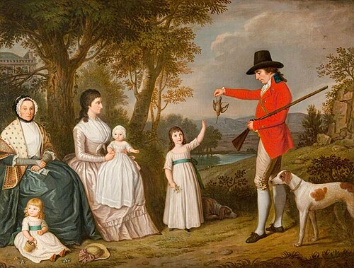 The Spreull Family, 1793, David Allan