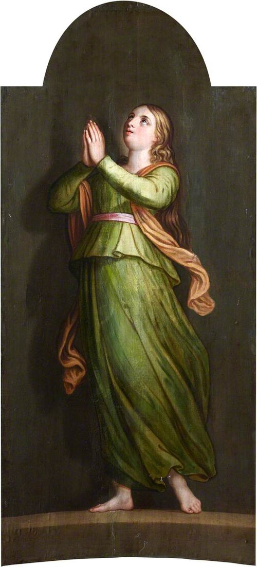 Hope (triptych, centre panel), , David Allan