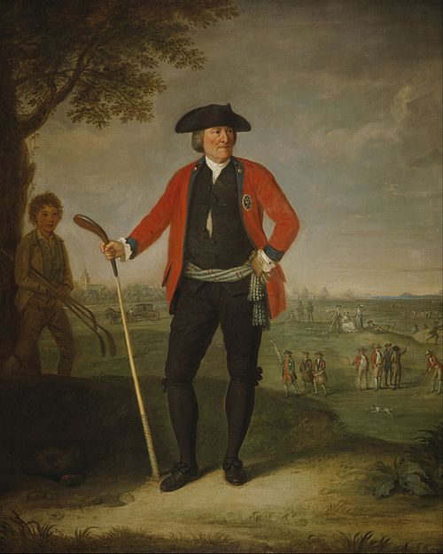 William Inglis. Surgeon and Captain of the Honourable Company of Edinburgh Golfers, 1787, David Allan