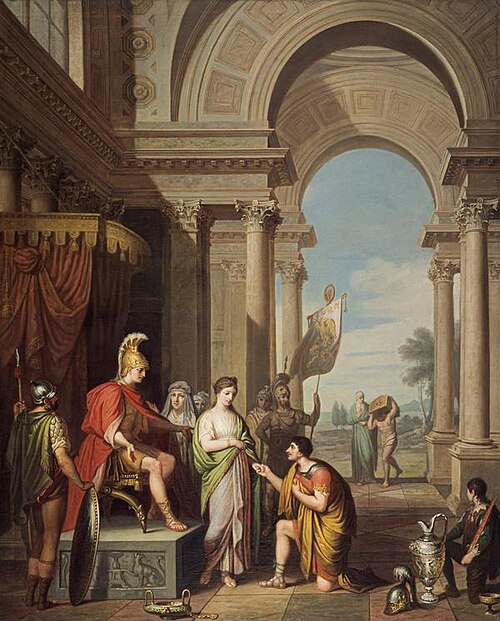 The Continence of Scipio, 1774, David Allan