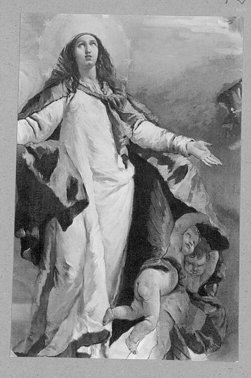 Madonna on the cresent, 1723, Giovanni Antonio Guardi