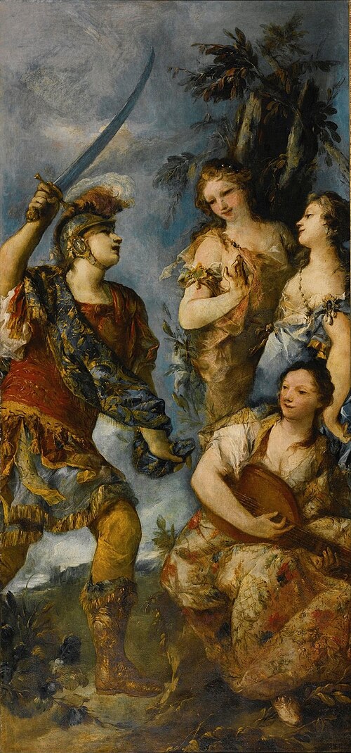 Rinaldo and the Nymphs, , Giovanni Antonio Guardi