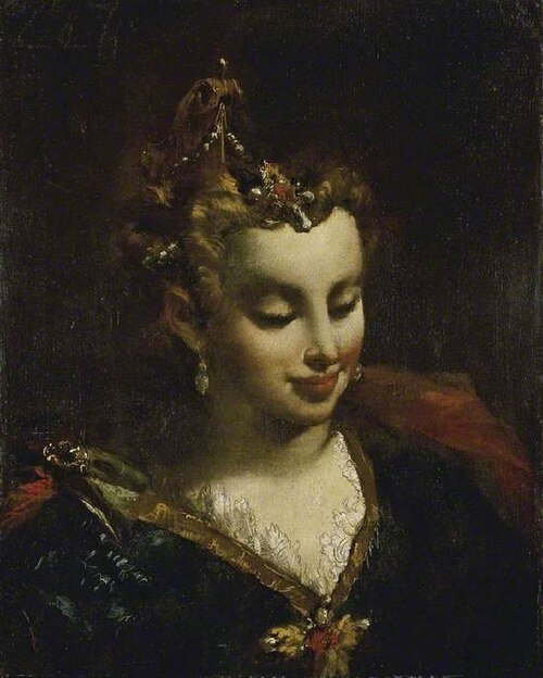 Pharoah's Daughter, after Palma il Giovane, , Giovanni Antonio Guardi