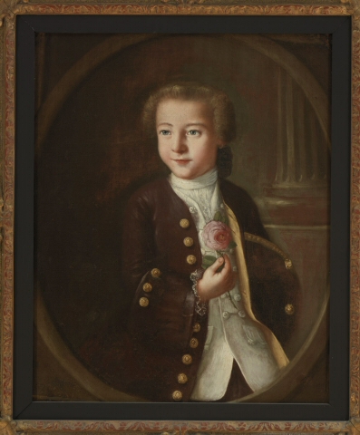 Portrait of a Boy with Rose, , Giovanni Antonio Guardi