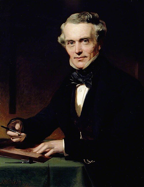 John Henry Robinson (1796–1871), RA, 1851, John Prescott Knight