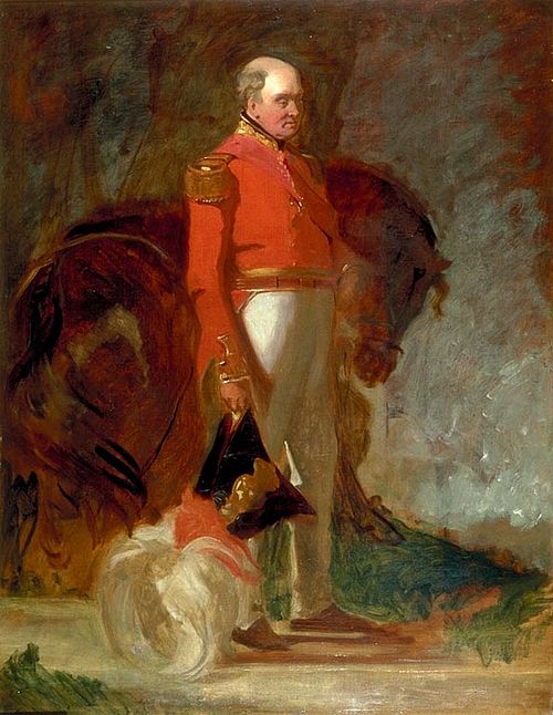 Rowland Hill, 1st Viscount Hill (1772–1842), General, 1842, John Prescott Knight
