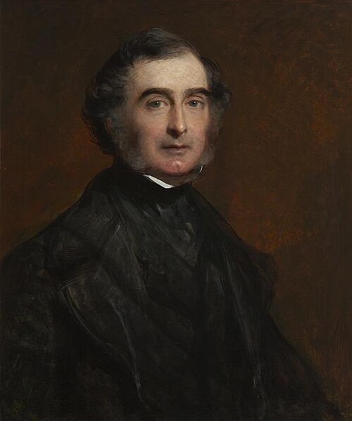 Sir Francis Grant, 1803 - 1878. Artist, 1855, John Prescott Knight