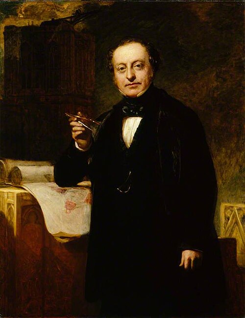 Sir Charles Barry, 1851, John Prescott Knight