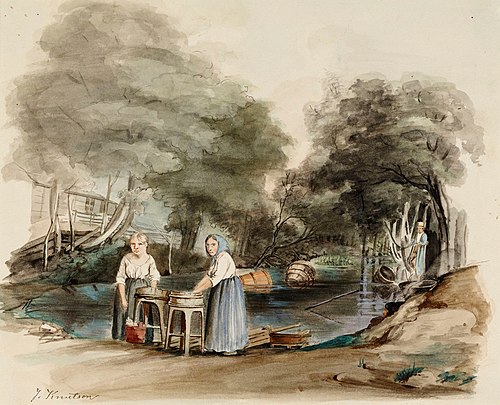 Bykerskor, 1864, Johan Knutson