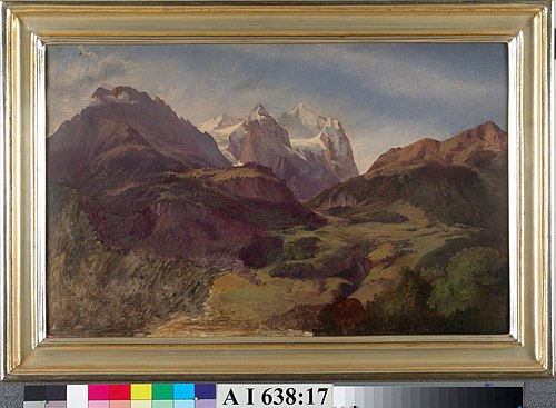 Alper i Bayern, 1873, Johan Knutson