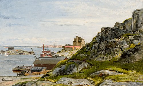 Vy från Södra hamnen, Helsingfors, , Johan Knutson