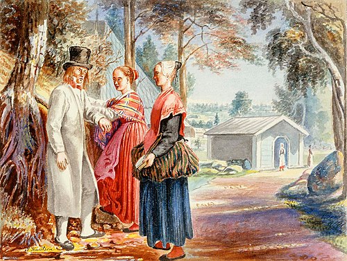 Möte på kyrkvägen, , Johan Knutson