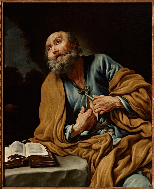 The Lament of St. Peter, 1627, Claude Vignon