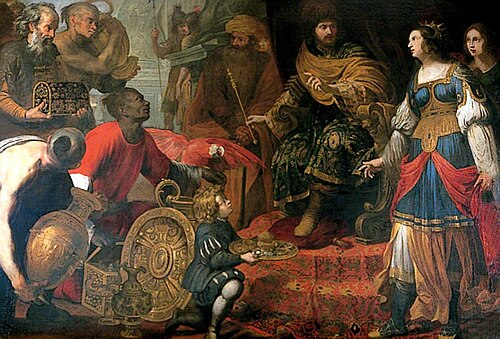 Solomon and Sheba, , Claude Vignon