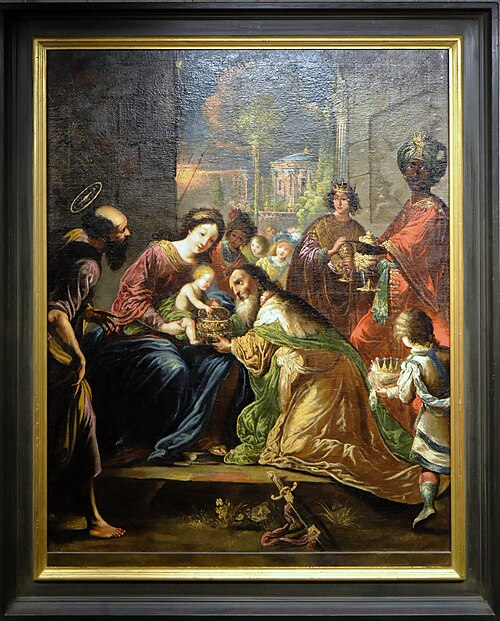 Adoration des Mages, 1630, Claude Vignon