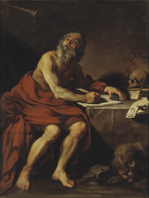 La Vision de saint Jérôme, 1626, Claude Vignon