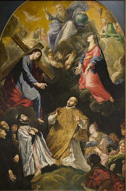 Le Triomphe de saint Ignace, 1628, Claude Vignon